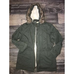 GAP Sherpa lined coat